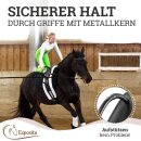Esposita Voltigiergurt &quot;Hobby&quot; mit Beinschlaufen und breiter Wirbels&auml;ulenfreiheit Pony
