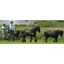 Zilco Tandemgeschirr "Classic Tandem Set" (Vorderpferd) Cob