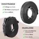 Esposita Einsp&auml;nnergeschirr "Anatomic" Schwarz Gr. Shetty