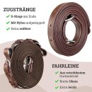 Esposita Einsp&auml;nnergeschirr "Anatomic" Braun Gr. X-Full