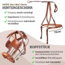 Esposita Einsp&auml;nnergeschirr &quot;Anatomic Style&quot; Cronic Braun Gr. Mini-Mini-Shetty