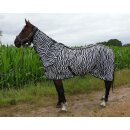Esposita Fliegendecke "Zebra" mit Halsteil - gestreift 95cm