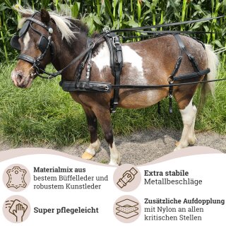Esposita single harness set Anatomic black Gr. mini-mini-shetty to ,  299,00 €