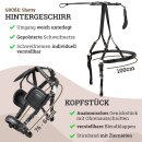 Esposita single harness set "Anatomic" black Gr. mini-mini-shetty to shetty