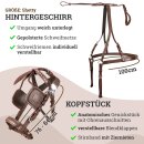 Esposita single harness set "Shettyglück" brown Gr. Shetty
