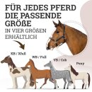 Lederhalfter &quot;Deluxe&quot; anatomisch Schwarz