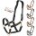 abatomic leather halter deluxe - black cob