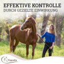 Esposita anatomisches Lederhalfter "Deluxe" - Fettleder Braun Cob