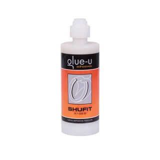 Hufschuhkleber glue-u SHUBOND (ehem. Shufit) Beige 150ml - schnell abbindend