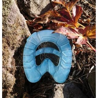 HippoBlue Eisblau Kunststoffbeschlag 110