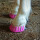 HippoBlue Klebekragen für Klebebeschlag - Pink Gr. Pony