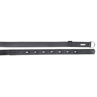 Zilco Zugstränge mit D-Ringen  und Langloch 32mm breit für Classic Geschirre Medium