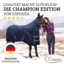 Esposita Airflow Outdoordecke für optimales Klima ohne Hitzestau 100% wasserdicht 135cm ohne Füllung Navy