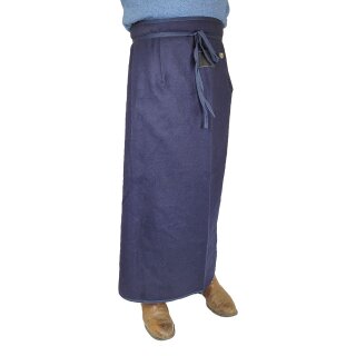 Zilco Bockschürze Bockdecke Wolle Marineblau