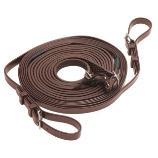 Zilco R-Grip Fahrleine Einspänner komplett braun Cob