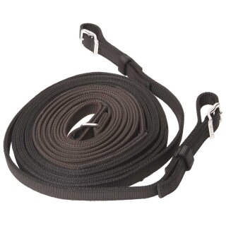 Zilco WebZ Fahrleine Einspänner schwarz/braun Full