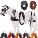 Esposita Einsp&auml;nnergeschirr "Professional" Schwarz Gr.  Mini Shetty