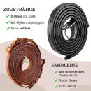 Esposita Einsp&auml;nnergeschirr "Professional" Schwarz-Rot Gr.  Shetty