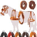 Esposita Einsp&auml;nnergeschirr "Professional" Hellbraun Gr. Mini Shetty