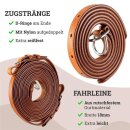 Esposita Einsp&auml;nnergeschirr "Professional" Hellbraun Gr. XFull