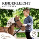 Esposita gebisslose Trense f&uuml;r Holzpferde Schwarz gro&szlig;