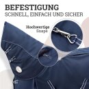 Halsteil f&uuml;r Esposita Airflow Outdoordecke Gr. L (155cm-165cm) Navy mit Fleecef&uuml;llung