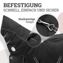 Halsteil f&uuml;r Esposita Airflow Outdoordecke Gr. L (155cm-165cm) Schwarz mit Fleecef&uuml;llung