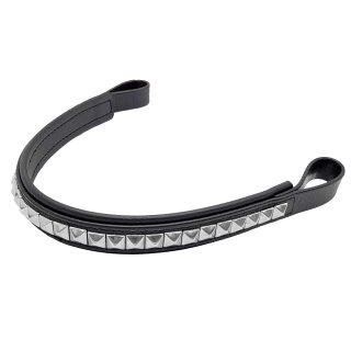 Zilco Silber Stud Stirnriemen/Stirnband Shetty