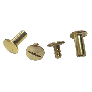 Zilco Brass Chicago Screws (Schrauben)