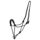 Knotenhalfter mit gleitendem Ring Schwarz &middot; Cob