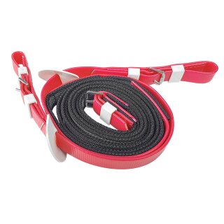 Zilco S-Grip Zügel Full Size Rot