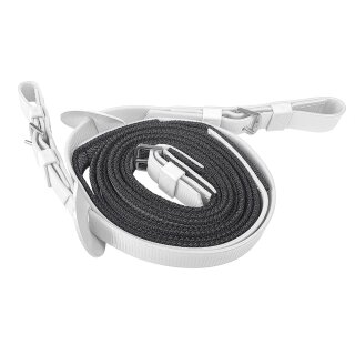 Zilco S-Grip Zügel Full Size Weiß