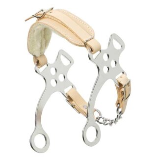 Zilco Wangen Hackamore (verchromter Stahl)