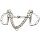 Springkandare Kimblewick Gebiss einfach gebrochen 14cm