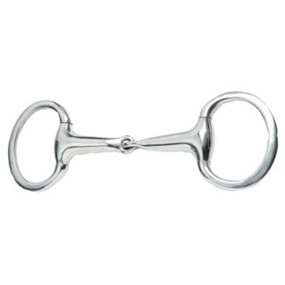 Olivenkopfgebiss einfach gebrochen Stärke 23 mm flach 12,5cm
