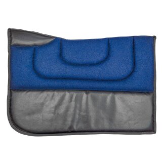 Zilco Woll-Pad Sattel Unterlage Royal Blau