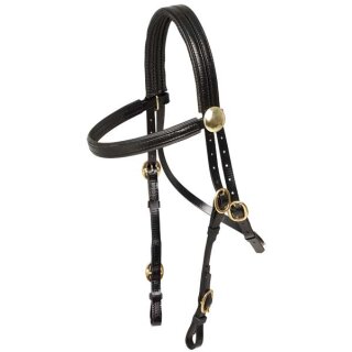 Zilco Brass Buckle Renn-Zaumzeug