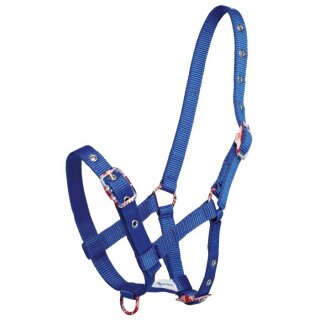 Zilco Fancy Buckle Fohlenhalfter Royal Blau