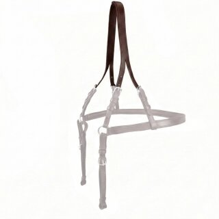 Hüftriemen für Hintergeschirr einzeln Braun