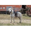 Shetty Navajo Westernpad Pony Rot/schwarz/wei&szlig;