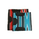 Shetty Navajo Westernpad Pony Rot/schwarz/wei&szlig;