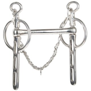 Liverpoolkandare 3 Schlüssellöcher Stange Messing 14mm 12,5 cm