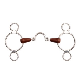Pessoa Gag Moon Link Leder-Gebiss 12,5cm