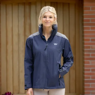 Woof Wear Ganzjahres-Reitjacke Marineblau