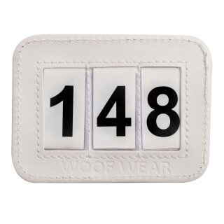 Zaumzeug-Nummernhalter (3 Ziffern)