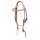 Cowboy Tack Roughout Buckstitched Western-Stirnband-Kopfstück 16 mm (5/8 Zoll) · Browband