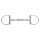 D-Ring Trense doppelt gebrochen Edelstahl 12,5 cm