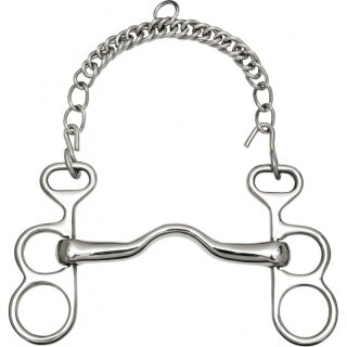 Postkandare mit Zungenfreiheit Edelstahl