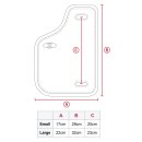 Rippenschoner Scherenpolster