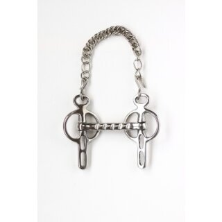 Mini Liverpoolkandare grade Stange, einseitig geriffelt für Shettys 8,5cm